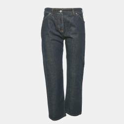Balenciaga Blue Denim Straight Leg Jeans M Waist 29"