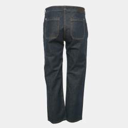 Balenciaga Blue Denim Straight Leg Jeans M Waist 29"