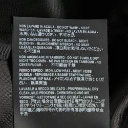 Balenciaga Black/White Houndstooth Wool Hourglass Blazer S