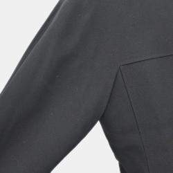 Balenciaga Black Setup Suit Jacket Long Sleeve Dress Size 11