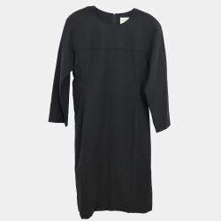 Balenciaga Black Setup Suit Jacket Long Sleeve Dress Size 11