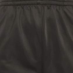 Balenciaga Black Logo Striped Jersey Track Pants S