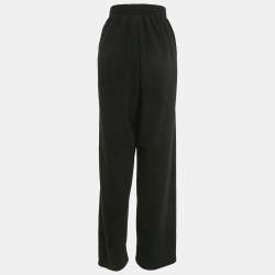 Balenciaga Unisex Black Campaign Synthetic Fleece Sweatpants M