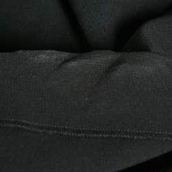 Pre Owned Balenciaga Black Crepe Trousers M