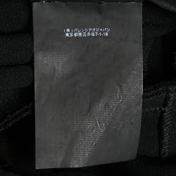Pre Owned Balenciaga Black Crepe Trousers M