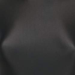 Pre Owned Balenciaga Black Jersey High Neck Bodycon Dress S