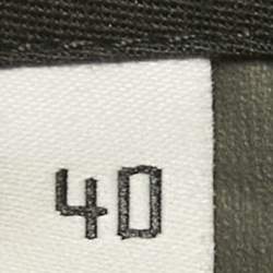 مملوكة مسبقًا Balenciaga Black Crepe Tailored Trouser M 