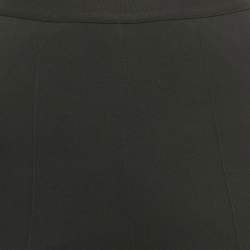 Pre Owned Balenciaga Black Logo Waist Jersey Active Leggings S