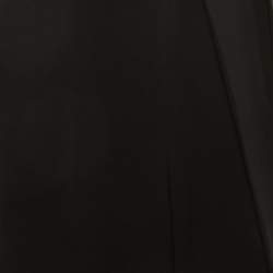 Pre Owned Balenciaga Black Crepe Trousers L