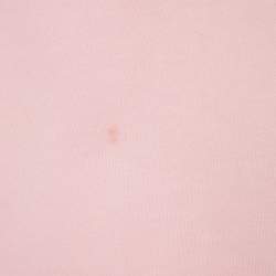 Pre Owned تي شيرت بالنسياغا بإصدار محدود قطن بتصميم فضفاض بطبعة شعار وردي مقاس صغير