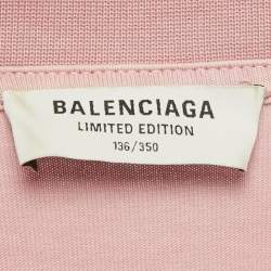 مملوكة مسبقًا Balenciaga Limited Edition Pink Music Pink Martini Merch Oversized T-Shirt M