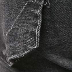 Pre Owned Balenciaga Dark Grey Denim Skinny Jeans M