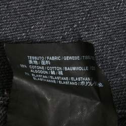 Pre Owned Balenciaga Dark Grey Denim Skinny Jeans M