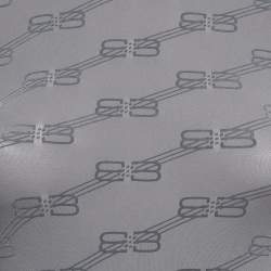 مملوكة مسبقًا Balenciaga Grey Jacquard Fitted Top M