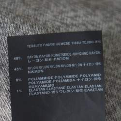 Pre Owned Balenciaga Colorblock Pattern Knit Shift Midi Dress M