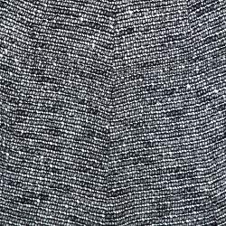 Balenciaga Monochrome Tweed Gomme Mini Skirt S