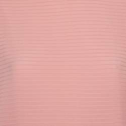 Pre Owned فستان بالنسياغا حرير مطبوع وردي قصة حرف إيه مقاس كبير - لارج