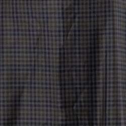 Balenciaga Brown Checkered Wool Asymmetrical Hem Skirt S