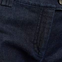 Pre Owned Balenciaga Pants Indigo Dark Wash Denim Skinny Jeans M