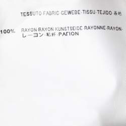 مملوكة مسبقًا Balenciaga Multicolor Marble Print Long-Sleeve Knit Top M