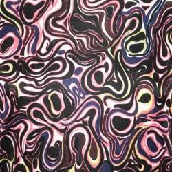 مملوكة مسبقًا Balenciaga Multicolor Marble Print Long-Sleeve Knit Top M