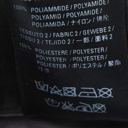 Pre Owned Balenciaga Colorblock Logo Printed Nylon Windbreaker Jacket XL