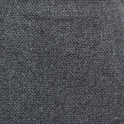 Pre Owned Balenciaga Grey Virgin Wool Pencil Skirt M