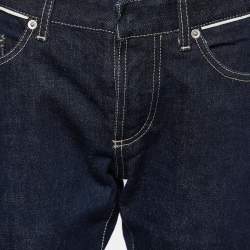 Balenciaga Navy Blue Denim Tapered Leg Jeans M