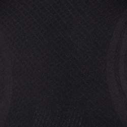Pre Owned Balenciaga Black Logo Print Jersey Fitted T-Shirt S