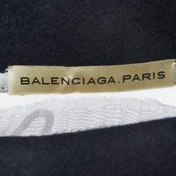 Pre Owned Balenciaga Multicolor Silk & Wool Strappy Mini Dress M