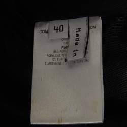 Balenciaga Green Leather Zipper Rider Jacket M