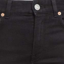 Pre Owned Balenciaga Black Denim Skinny Jeans S Waist 25"