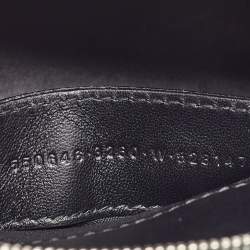 Balenciaga Green Croc Embossed Leather XXS Ville Satchel