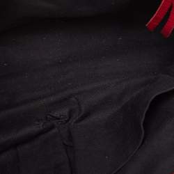 مملوكة مسبقًا حقيبة يد بالنسياغا أر أتش سيتي صغيرة كلاسيك طباعة شعار أول أوفر جلد أسود