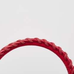 مملوكة مسبقًا حقيبة يد بالنسياغا أر أتش سيتي صغيرة كلاسيك طباعة شعار أول أوفر جلد أسود