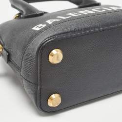 Pre Owned Balenciaga Black Leather XS Ville Satchel
