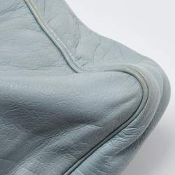 مملوكة مسبقًا Balenciaga Blue Leather Classic Hip Crossbody Bag