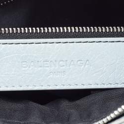 مملوكة مسبقًا Balenciaga Blue Leather Classic Hip Crossbody Bag