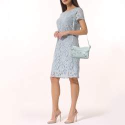 مملوكة مسبقًا Balenciaga Blue Leather Classic Hip Crossbody Bag