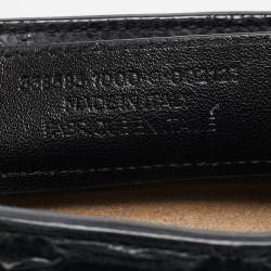 مملوكة مسبقًا Balenciaga Black Python Mini Papier A4 Tote