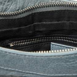مملوكة مسبقًا Balenciaga Blue Leather Classic Hip Crossbody Bag 