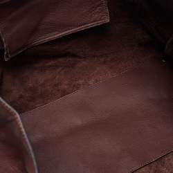 مملوكة مسبقًا Balenciaga Burgundy Leather Papier A4 Tote