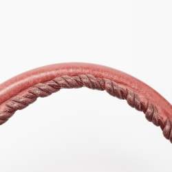 Pre Owned Balenciaga Old Rose Leather GSH Pompon Bag