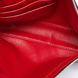 Pre Owned Balenciaga Black Leather Triangle Pouch