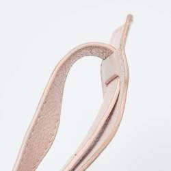 Pre Owned Balenciaga Light Pink Leather RH Velo Bag
