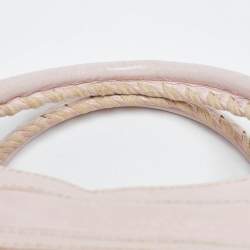 Pre Owned Balenciaga Light Pink Leather RH Velo Bag