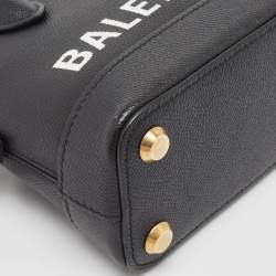 Pre Owned Balenciaga Black Leather XXS Ville Satchel