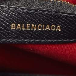 Pre Owned Balenciaga Black Leather XXS Ville Satchel