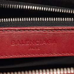 Pre Owned حقيبة بالنسياغا يد علوية لو ديس كارتابل جلد سوداء 