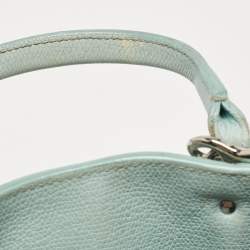 مملوكة مسبقًا Balenciaga Light Turquoise Leather Mini Papier A4 Tote